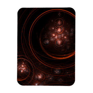 Imán Starlight Abstract Art Premium Magnet