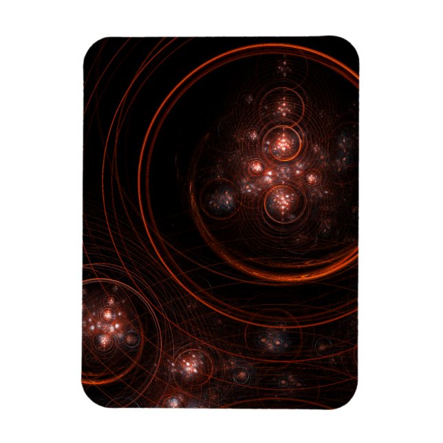 Imán Starlight Abstract Art Premium Magnet (Vertical)