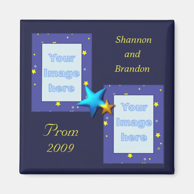 Imán Starlight Prom Photo Magnet (Frente)