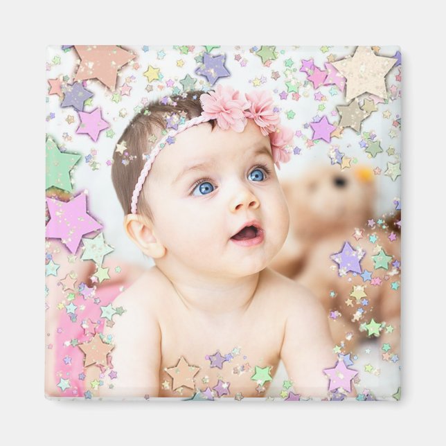 Imán Starry Baby Photo Magnet (Frente)