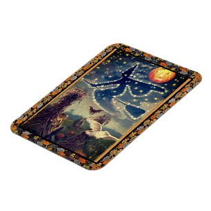Imán Starry Halloween Night Magnet