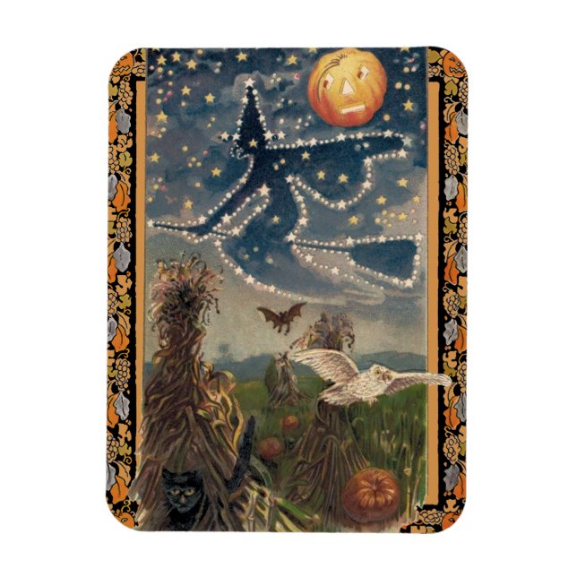 Imán Starry Halloween Night Magnet (Vertical)
