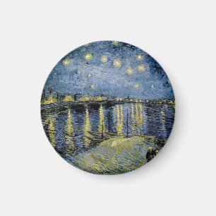Imán Starry Night Vincent van Gogh