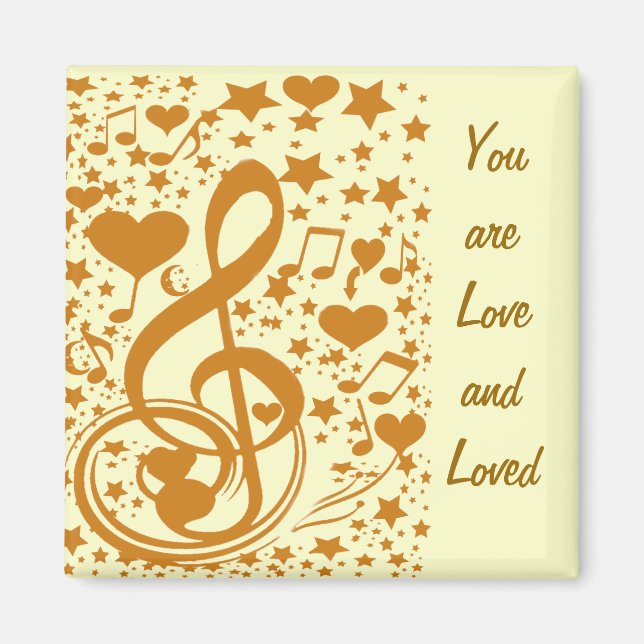 Imán Stars, Hears and The Music Notes, Gold_ (Frente)