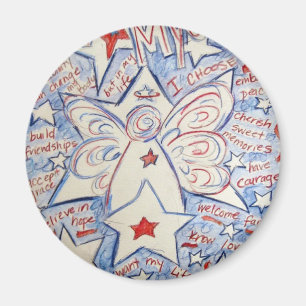 Imán Stars & Stripes Angel