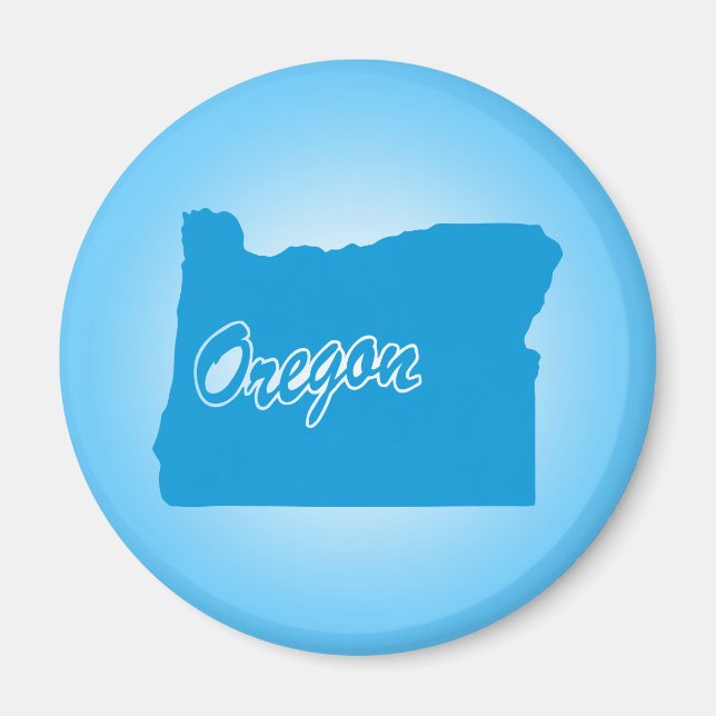 Imán State Oregon Magnet (Frente)