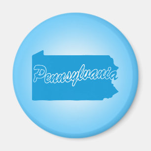 Imán State Pennsylvania Magnet