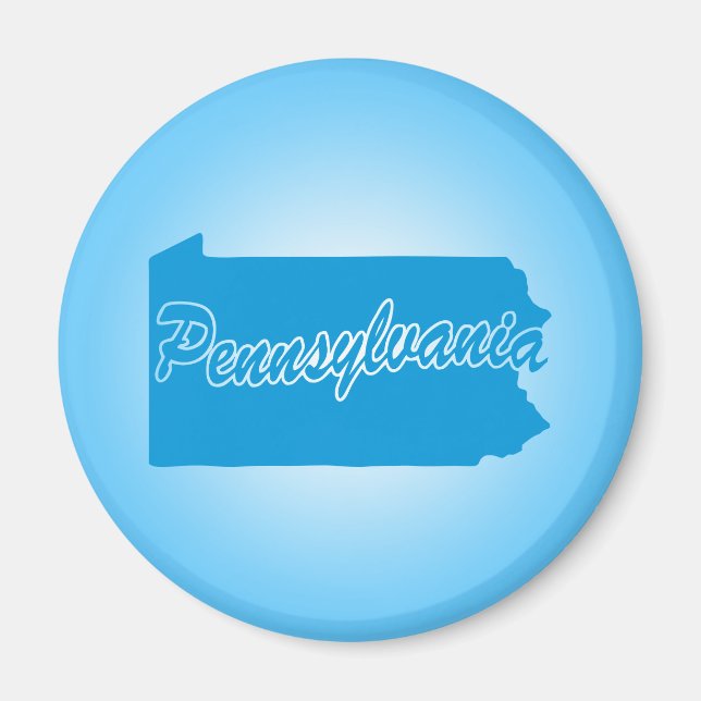 Imán State Pennsylvania Magnet (Frente)