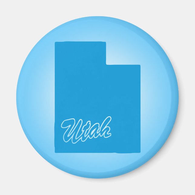 Imán State Utah Magnet (Frente)