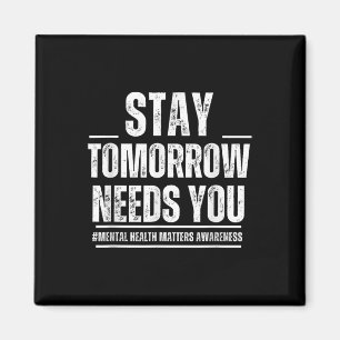 Imán Stay Tomorrow Necesita Conciencia Sobre La Salud M