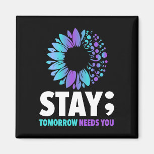 Imán Stay Tomorrow Necesita Su Conciencia Sobre La Salu