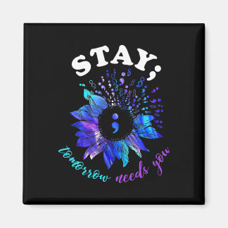 Imán Stay Tomorrow Necesita sus asuntos de salud mental