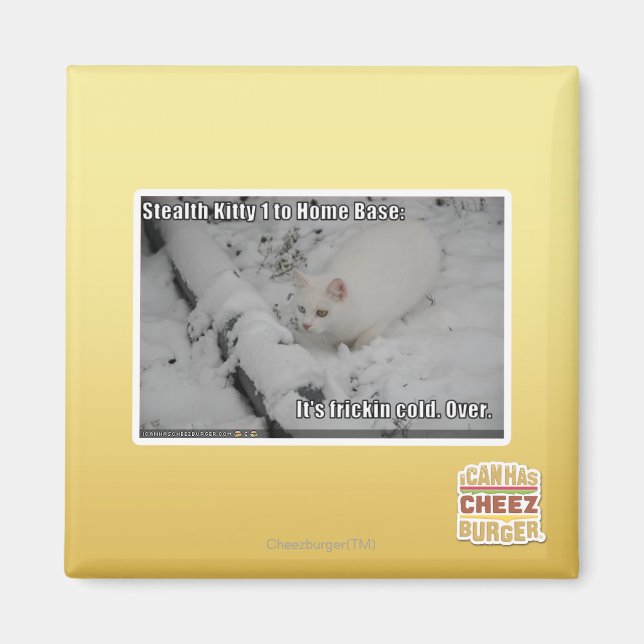 Imán Stealth Kitty 1 (Frente)