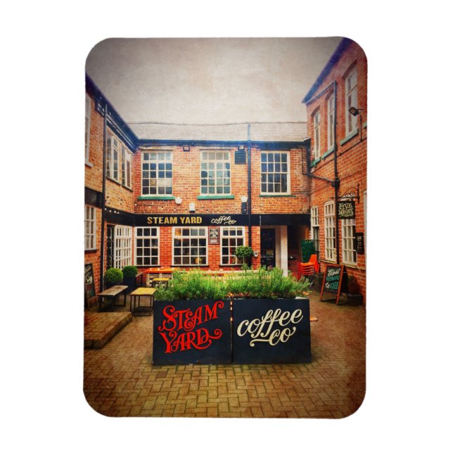 Imán Steam Yard Coffee Co (Vertical)