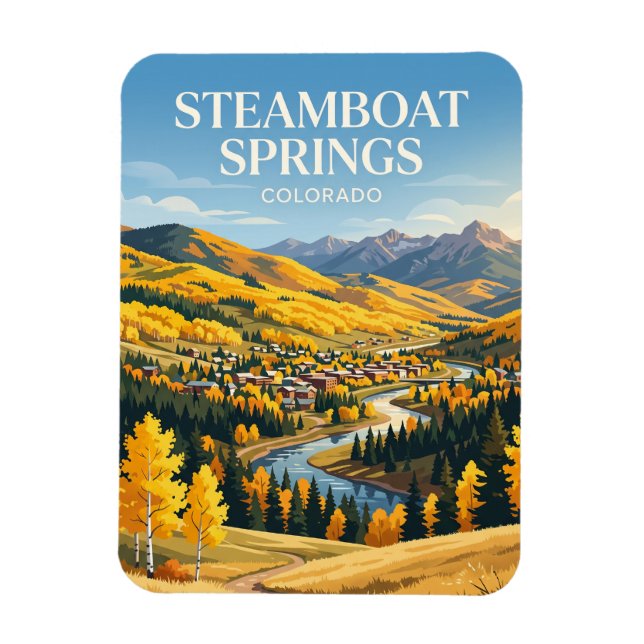 Imán Steamboat Springs EE. UU. (Vertical)