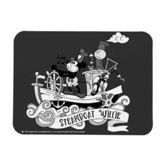 Imán Steamboat Willie Retro