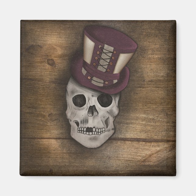 Imán Steampunk (Frente)