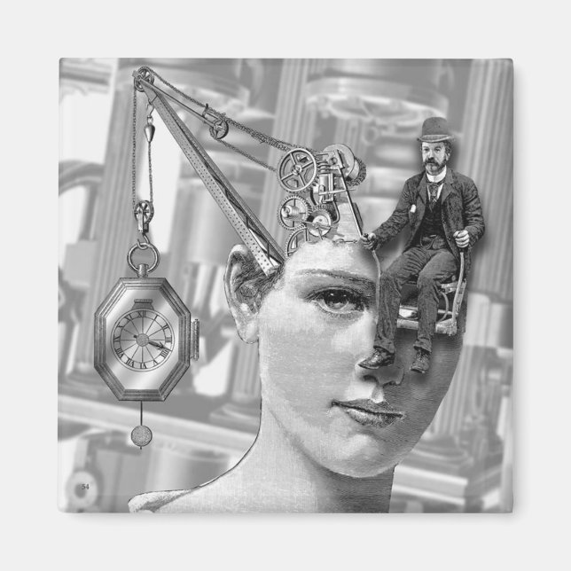 Imán Steampunk2 (Frente)