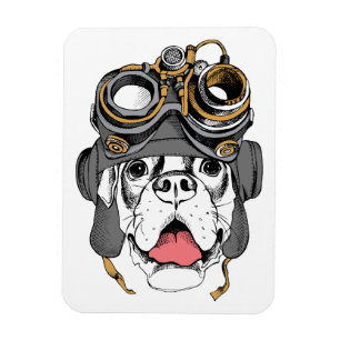Imán Steampunk Boxer