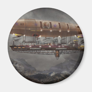 Imán Steampunk - Dirigible - Aeronave Maximus