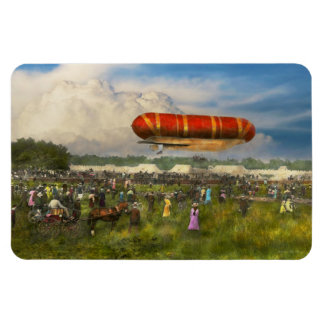 Imán Steampunk - Dirigible - Lanzamiento Nulli Secundus