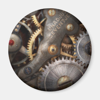 Imán Steampunk - Engranajes - Horología