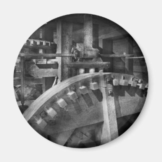 Imán Steampunk - Funciona como un reloj