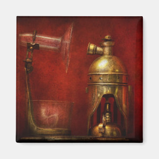 Imán Steampunk - La antorcha