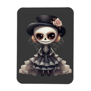 Imán Steampunk Skeleton Magnet