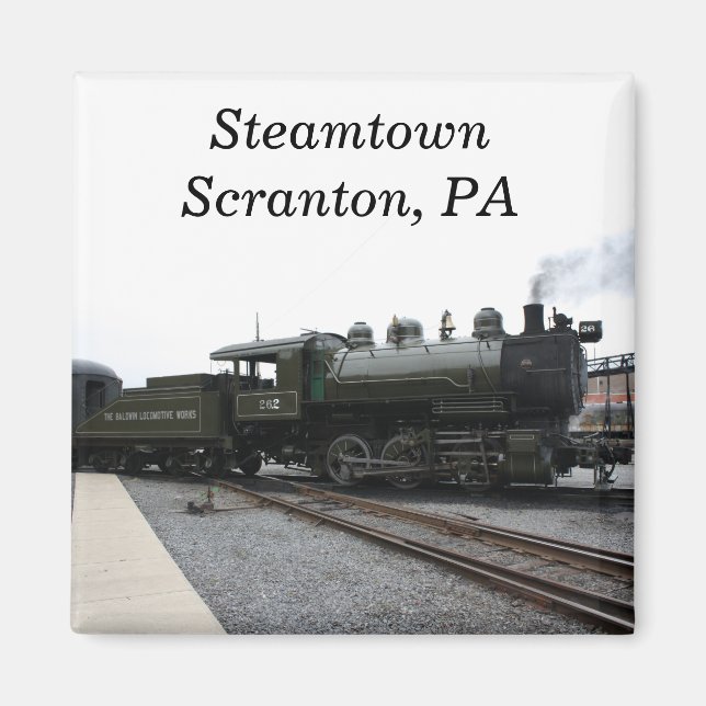 Imán Steamtown Baldwin Magnet (Frente)
