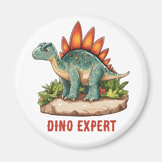 Imán Stegosaurus Dinosaur (Frente)