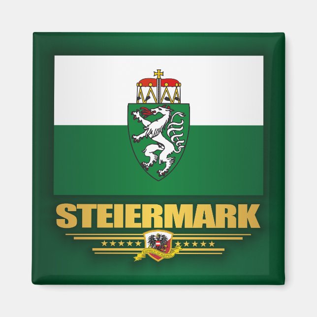 Imán Steiermark (Estiria) (Frente)