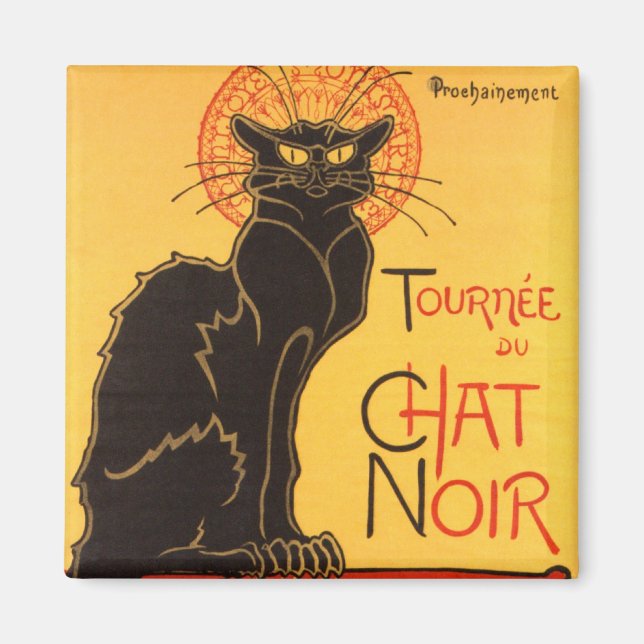 Imán Steinlen: Chat Noir (Frente)