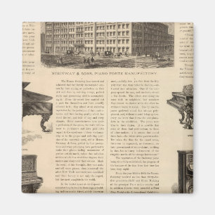 Imán Steinway e hijos, fabricantes de piano