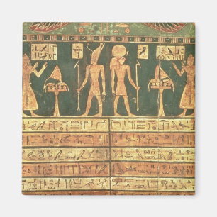 Imán Stele de Horsiese, último período (madera pintad