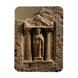 Imán Stele votivo del mármol y de la piedra arenisca