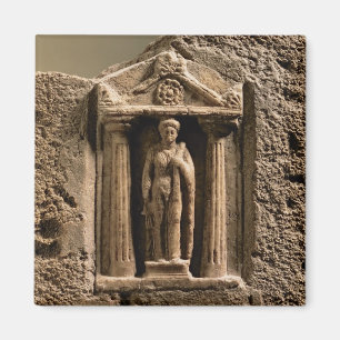Imán Stele votivo del mármol y de la piedra arenisca
