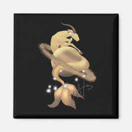 Imán Stellar Capricorn Saturn Zodiac