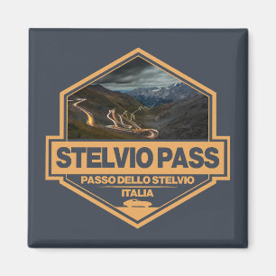 Imán Stelvio Pass Passo Dello Stelvio