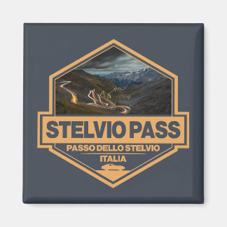 Imán Stelvio Pass Passo Dello Stelvio