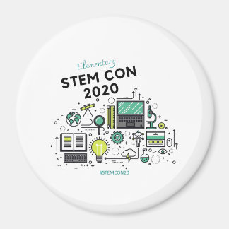 Imán STEM CON 2020 Button Magnet