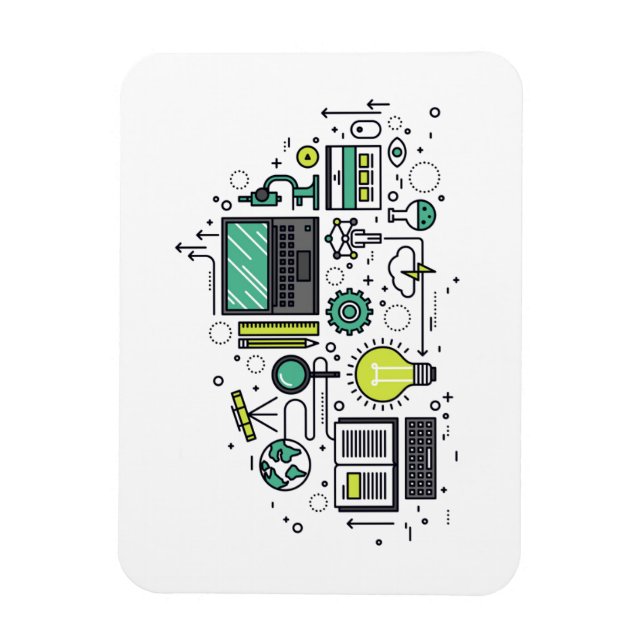 Imán STEM CON 2020 Magnet (Vertical)