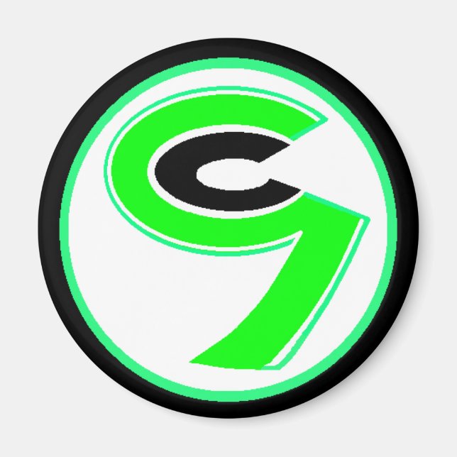 Imán Steph Cody Magnet (ronda) (Frente)