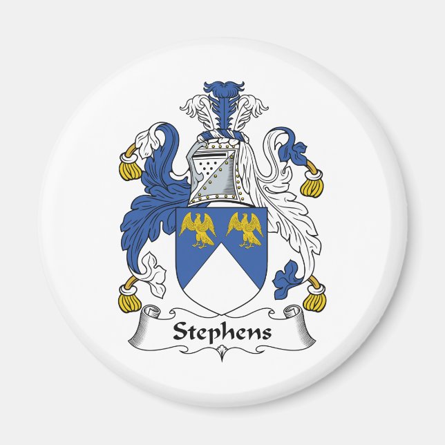 Imán Stephens Family Crest (Frente)