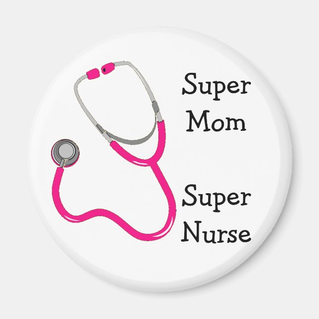 Imán Stethoscope Super Nurs Magnet (Frente)