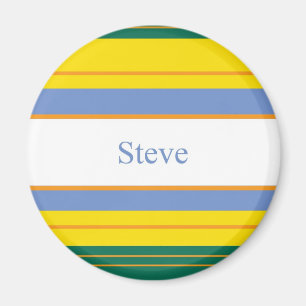 Imán Steve Classic Stripes