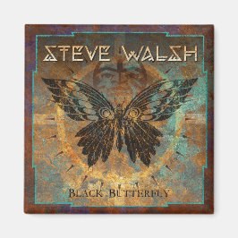 Imán Steve Walsh Black Butterfly Magnet