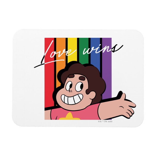 Imán Steven Universe - El amor gana (Horizontal)