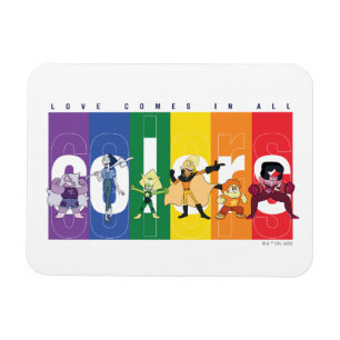 Imán Steven Universe - Love Comes In All Colors