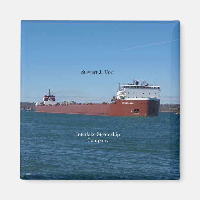 Imán Stewart J. Cort imnet (Frente)